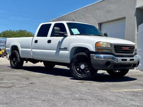 2007 gmc sierra (classic) 2500 hd crew cab sle pickup 4d 8 ft