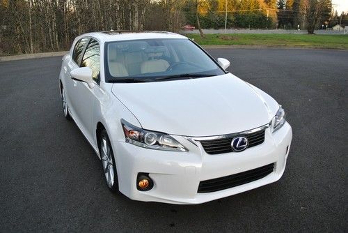 2012 lexus ct 200h hybrid hatchback ct200h