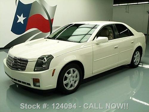 2005 cadillac cts 3.6l v6 auto leather dvd ent 62k mi texas direct auto