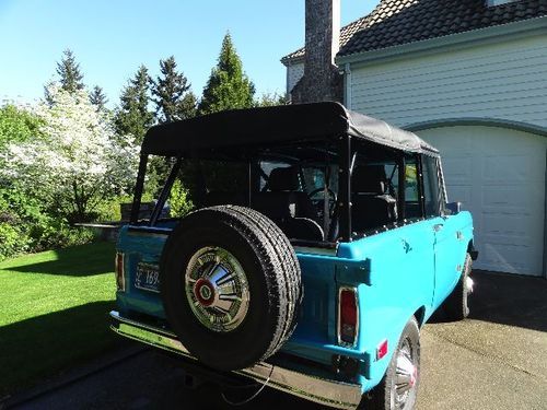 1969 ford bronco wagon sport utility 2-door 5.0l