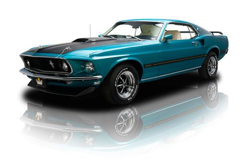 Frame off restored mustang mach 1 390 v8 4 speed