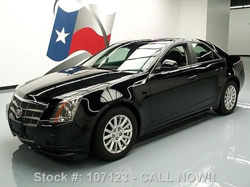 2011 cadillac cts 3.0l sedan leather pano sunroof 2k mi texas direct auto