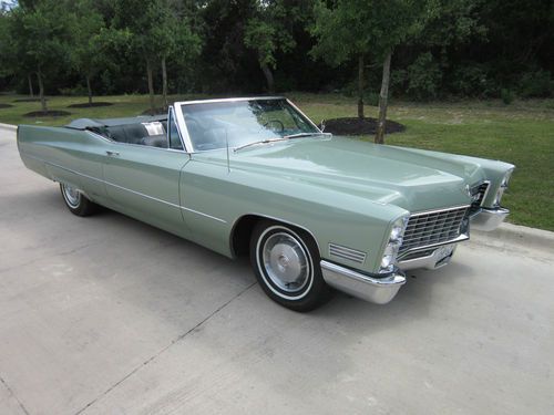 1967 cadillac deville convertible