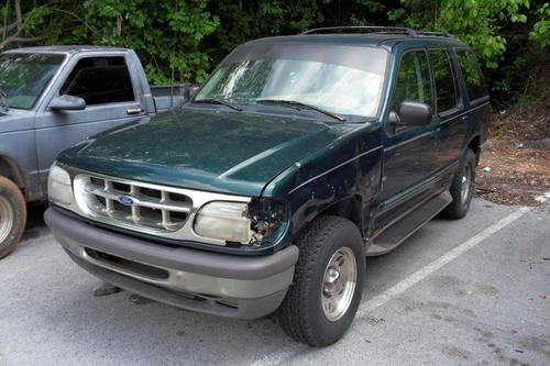 1997 ford explorer xlt sport utility 4-door 4.0l v6, runs forward not backward