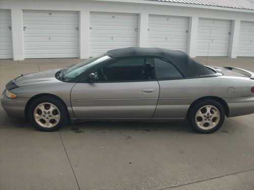 1999 chrysler sebring jxi convertible 2-door 2.5l