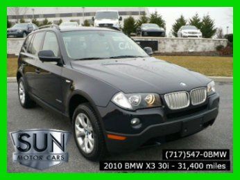 2010 bmw x3 xdrive30i used 31,400 miles cpo certified automatic awd suv warranty