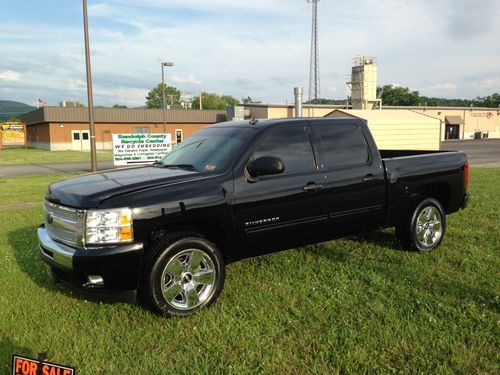 2010 chevrolet silverado 1500 lt crew cab pickup 4-door 5.3l