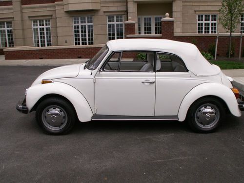 Vw bug convertible 1978