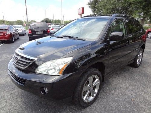 2007 rx 400 hybrid~premium suv~32 mpg~black beauty~warranty~no-reserve