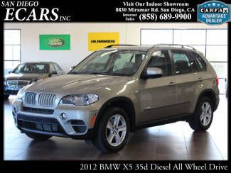 2012 bmw x5 35d xdrive diesel awd camera pkg factory warranty 2016 18k m iles