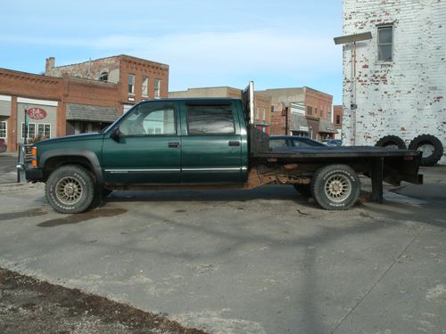 Chevy k3500 diesel crew cab.