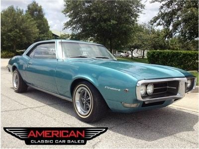 Clean 68 firebird automatic air conditioned power steering dohc 4.1 florida car