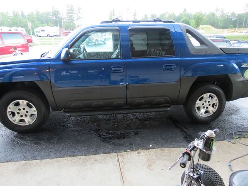 2004 chevrolet avalanche 1500 z71 crew cab pickup 4-door 5.3l