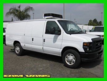 2008 ford e-350 super duty reefer extended cargo van