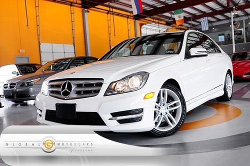 13 mercedes-benz c250 sport 11k-miles moonroof alloys bluetooth