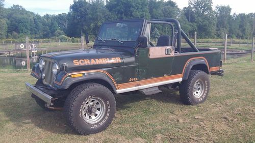 Amc 1982 jeep cj-8 scrambler. 304 v8, t5 5 speed, dana 300