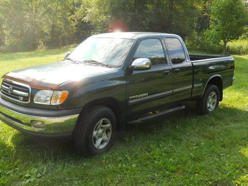 2001 toyota tundra sr-5  x-cab  4x4   low miles   88k