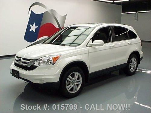 2011 honda cr-v ex-l sunroof htd leather alloys 29k mi texas direct auto