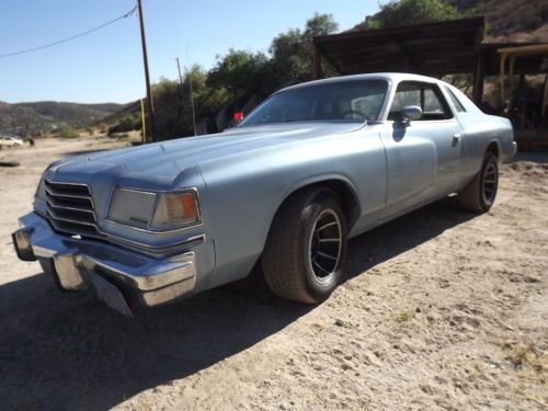 1978 dodge magnum xe rebuilt 400 big block