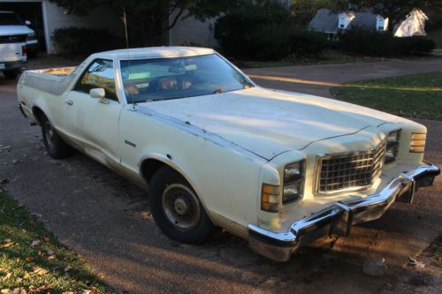 1978 ford ranchero gt standard cab pickup 2-door 5.8l