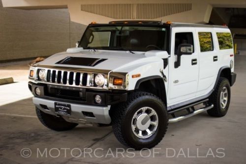 2008 hummer h2 sat. radio 4wd sunroof bluetooth back up camera