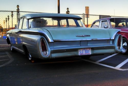 1960 mercury monterey 3 on the tree bigbody lead sled boat