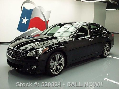 2011 infiniti m56 sport touring sunroof nav 20&#039;s 45k mi texas direct auto