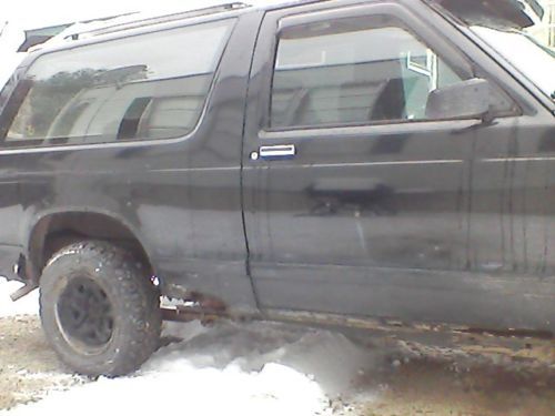 1984 s-10 blazer 4x4 automatic -- two door