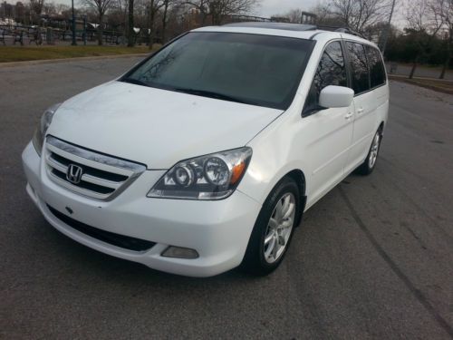 2006 honda odyssey exl no reserve salvage title runs great lightly damaged fixed