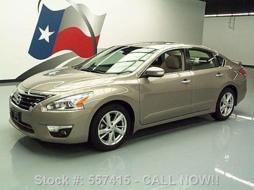 2013 nissan altima 2.5 sl sunroof nav rear cam only 4k texas direct auto