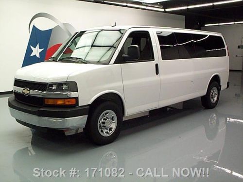 2011 chevy express lt 3500 extended 15-passenger 25k mi texas direct auto