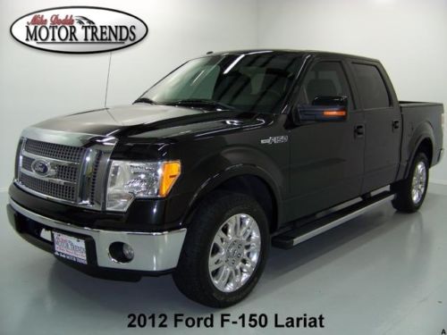 2012 ford f150 crew lariat ecoboost rearcam heated ac seats sony bluetooth 32k