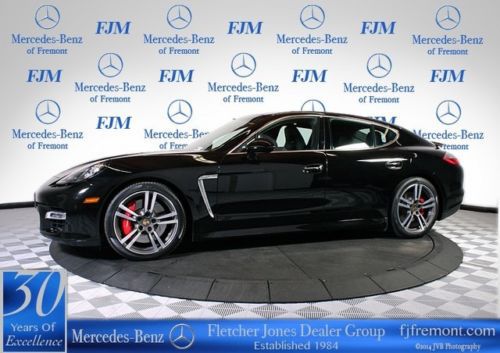 2012 porsche panamera turbo, low miles, sport chrono plus, turbo ii wheels!