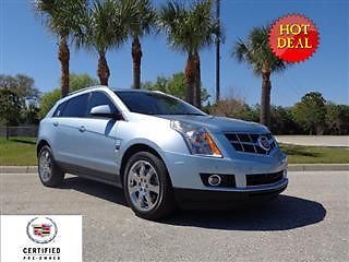 Cadillac certified 2011 srx performance navigation pano roof chromes &amp; more!