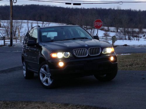 2005 bmw x5 4.4 awd black&amp;black sport utility  !!!!!!!!