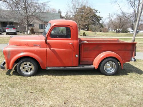 1949 dodge pickup rat rod