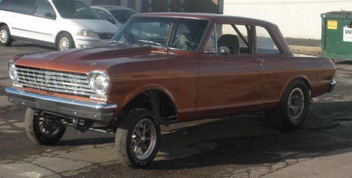 1962 chevy 2 straight axle gasser !!!