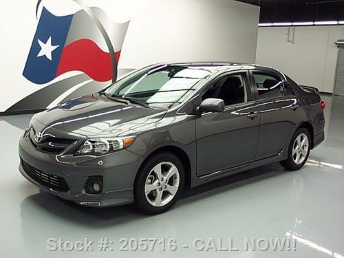 2013 toyota corolla s auto spoiler ground effects 8k mi texas direct auto