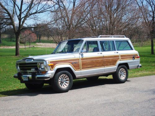 1987 jeep grand wagoneer - 56k original miles, 5.9l v8, 1 owner, &amp; clean carfax!