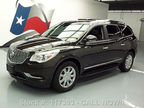 2014 buick enclave premium dual sunroof nav dvd 20k mi texas direct auto