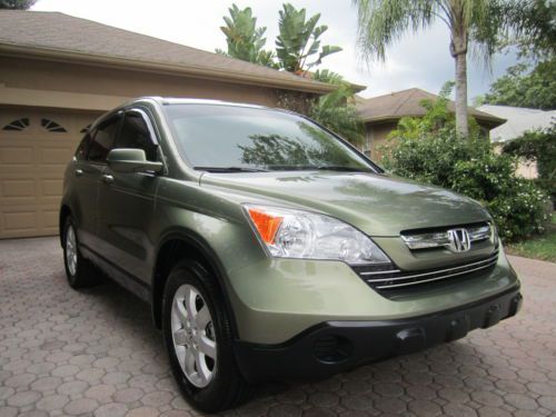 07 honda cr-v ex-l navigation-back-up camera heated seats 1 fl owner immaculate!