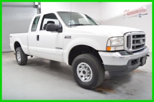 65318 miles used 2002 ford f-250 xlt 4x4 short bed 1 owner clean carfax