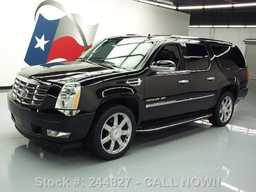 2011 cadillac escalade esv lux sunroof nav dvd 22&#039;s 41k texas direct auto