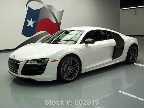 2012 audi r8 5.2 quattro awd v10 6-spd 525 hp nav 6k mi texas direct auto