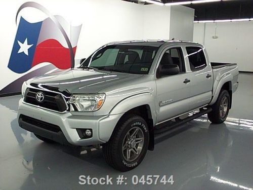 2012 toyota tacoma sr5 double cab 4x4 auto rear cam 32k texas direct auto