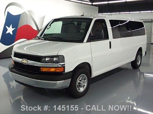 2013 chevy express 3500 lt 15pass cruise control 15k mi texas direct auto