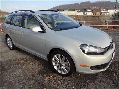 2011 vw jetta sportwagen tdi diesel 6-speed auto wagon factory warranty clean!!!