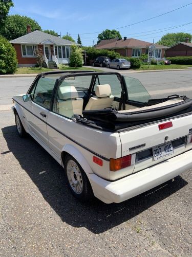 Auto decapotable a vendre volkswagen cabriolet convertible 1989 de collection .