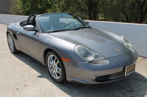 04 automatic convertible 59k miles gray black leather we finance texas