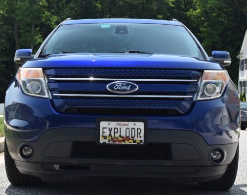 2015 ford explorer 4wd limited edition leather interior